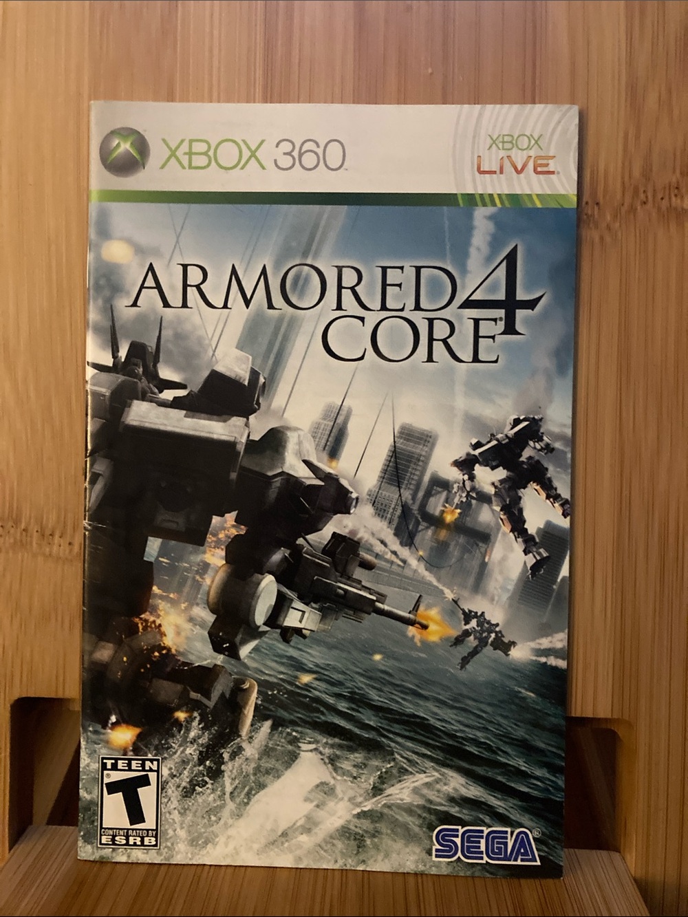 SEGA Armored Core 4 (Xbox 360) manual